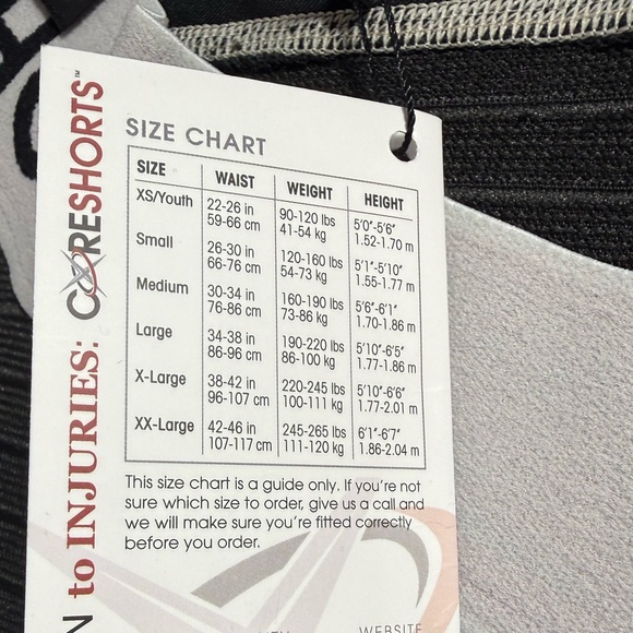 Core Shorts Pro 3.0 Compression Shorts Athletic Support Black size XL - Picture 4 of 5